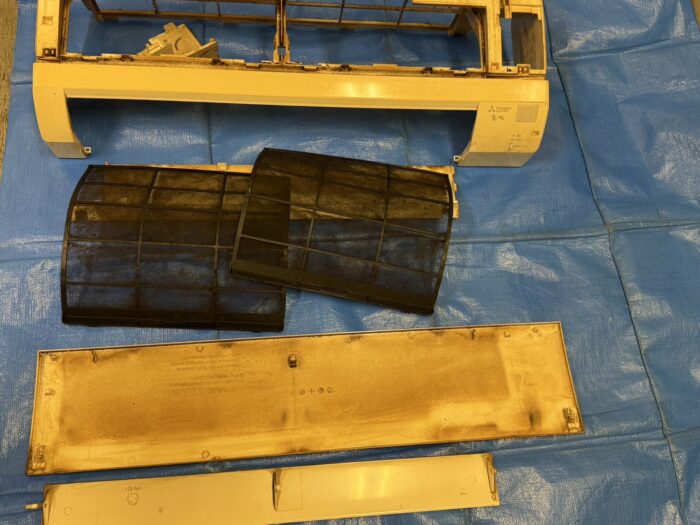 エアコンクリーニング／作業前