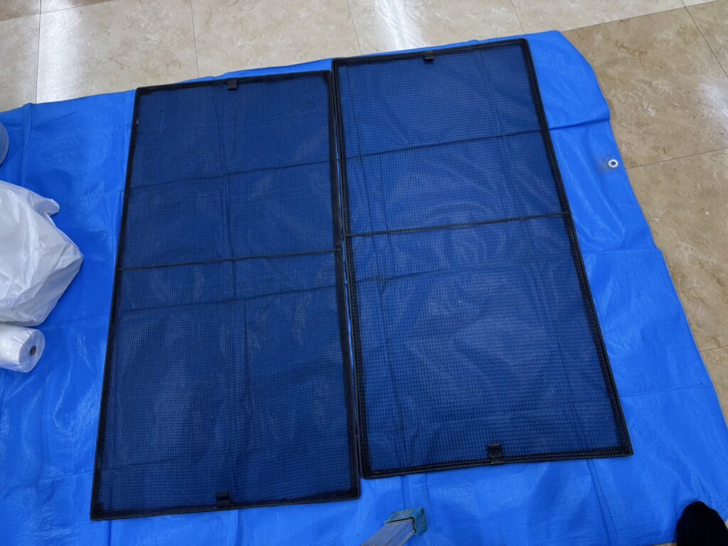 業務用エアコン/ファンコイルユニット/洗浄後/フィルター