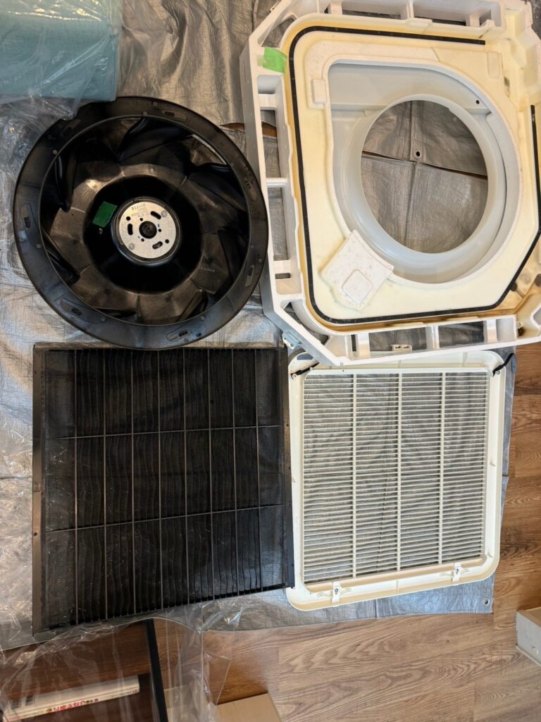 エアコンクリーニング／業務用／ビフォーアフター